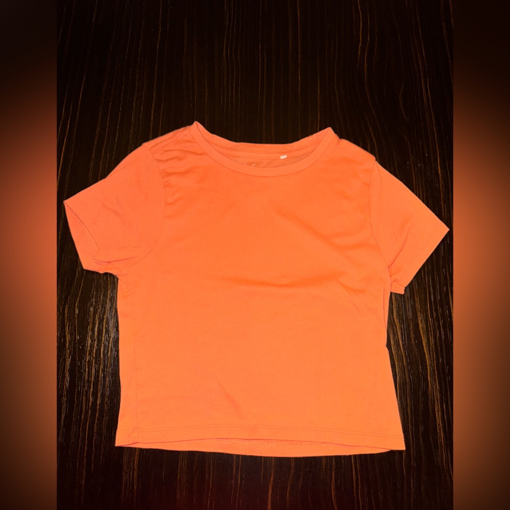 Orange Short Sleeve T-Shirt